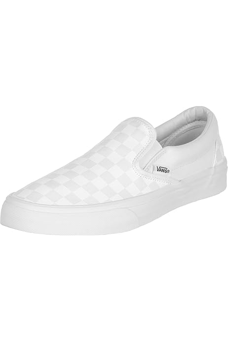 amazon white slip on vans