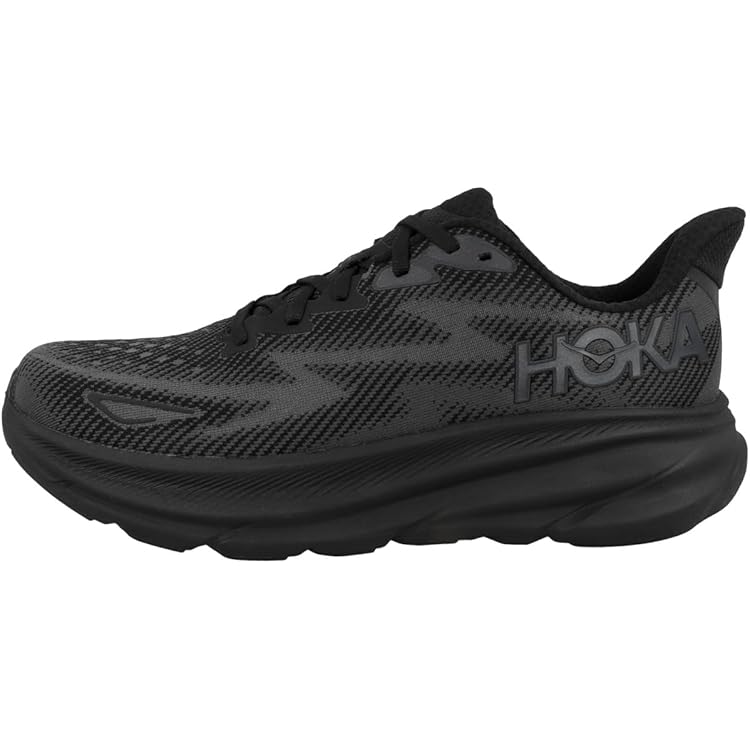 HOKA スニーカー　CLIFTON 9 ブラック 男女兼用 Amazon | HOKA ONE ONE(ホカ オネオネ) CLIFTON 9 BLACK / BLACK