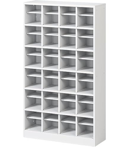 Amazon.co.jp: シューズボックス (6×4(中棚付)) オープンボックス