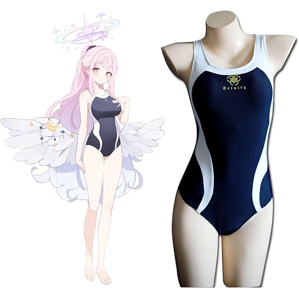 翼*様 ブルアカ トリニティ総合学園 水着 コスプレ衣装 Amazon.co.jp: [INLIMA] コスプレ衣装◇ブルーアーカイブ/トリニティ