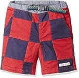 クリフメイヤーキッズパッチワークショーツ100NAVY/RED1458805K