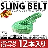 ベストアンサー スリングベルト ベルト幅 50mm 長さ 8m カートン 12本入り