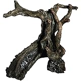 heizi 爬虫類 登り木 流木 隠れ家 水槽 テラリウム アクアリウム 装飾 オブジェ ヘビ トカゲ メダカ 熱帯魚 (15cm×13cm×7cm)