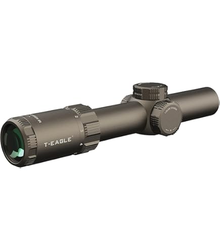 Amazon.co.jp: T-EAGLE製VOタイプ1.2-6x24ライフルスコープ 可変倍率