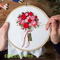 【レアスタンサル　バラのニードルブックキット】　刺繍 レアスタンサル バラのニードルブックキット】 刺繍 ブティの
