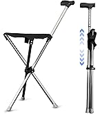 Amazon.co.jp: OKUYOSHI ステッキチェア 折り畳み杖 コンパクトチェア