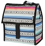 Freezable Lunch Bag with Zip Closure, Fiesta