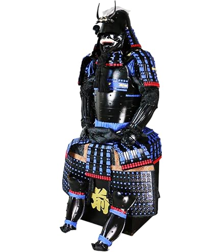 Amazon.co.jp: 等身大 手作り甲冑 鎧 兜 武士 戦国時代 日本製