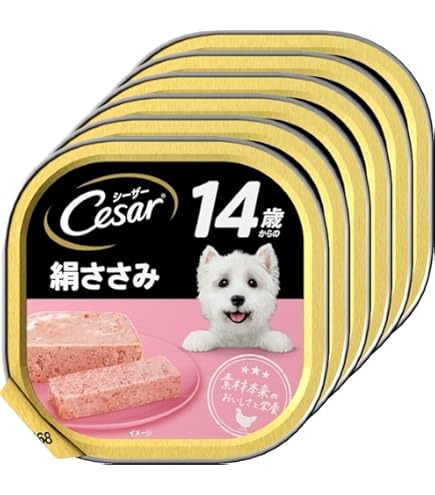 Amazon.co.jp: シーザー シニア犬用 14歳 ドッグフード 犬用 ウェット