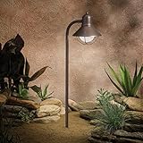 15438OZ Traditional Marine Lantern 1LT Incandescent/LED Hybrid Low Voltage Landscape Path and Spread