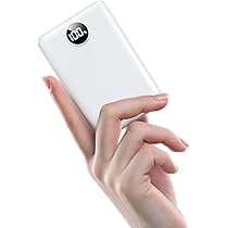 Amazon | モバイルバッテリー 軽量 【20000mAh大容量・薄型・最大3台