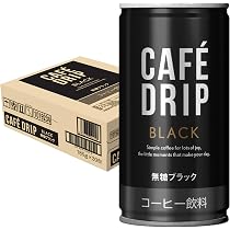 Amazon.co.jp: 富永貿易 カフェドリップ 微糖 コーヒー 缶 185g×30本
