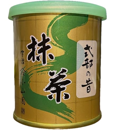 Amazon.co.jp: 【山政小山園の抹茶】抹茶粉末 薄茶 式部の昔 30g缶