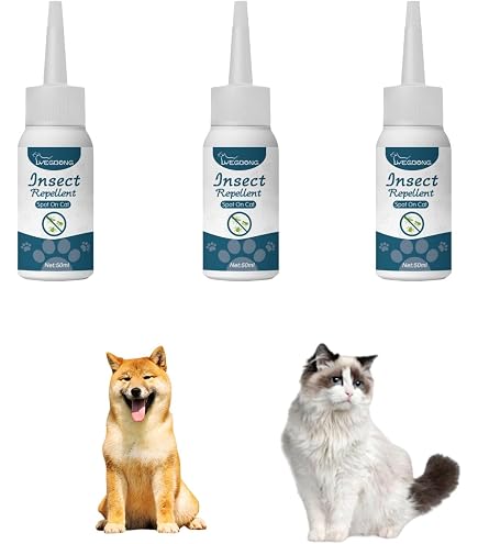 Amazon.co.jp: Drvruro 5個ペット駆虫液 猫 ノミダニ駆除薬 猫・犬用