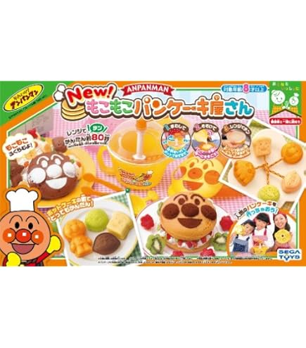 アンパンマン　もこもこパンケーキ屋さんのパーティーDXセット　料理　クッキング　知育　電子レンジ　未使用 アンパンマン もこもこパンケーキ屋さんのパーティーDXセット 料理