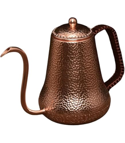 Amazon｜Lake key 銅びん レトロ ミニ 銅 やかん 手作り 純銅製 便携