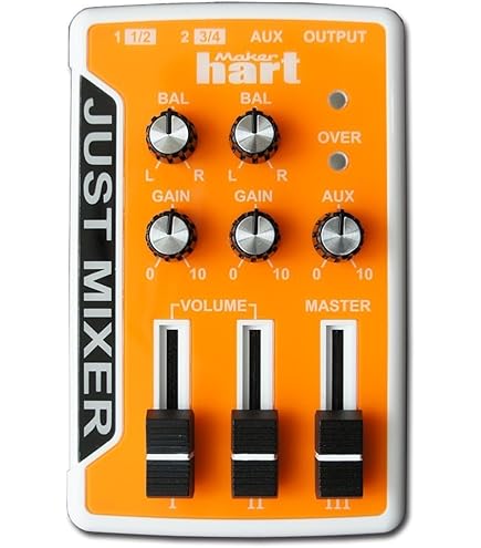 Amazon | Rolls MX42 Stereo Mini Mixer | DJミキサー | 楽器・音響機器