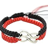 Kiokioa Couple Bracelets His and Hers 8 Infinity Bracelets Jewelry for Lover Girlfriends Wrist