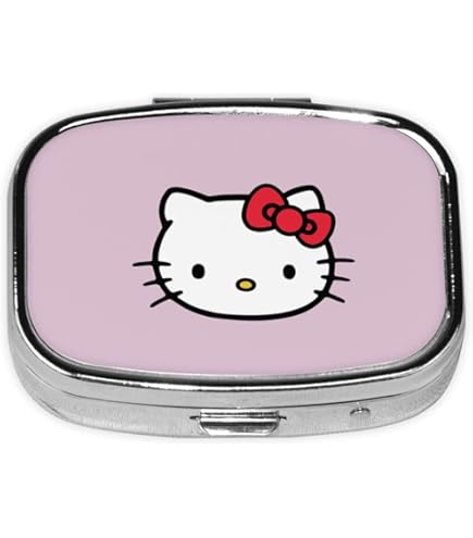 Amazon.co.jp: ハローキティ ピルケース 薬ケース 2段分割 長方形