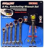 Chnnellock 38048 SAE Ratcheting Wrench Set In Display Carton, 6-Piece [並行輸入品]