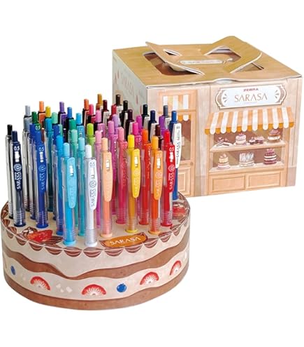 Amazon | ゼブラ ジェルボールペン サラサクリップ 0.5mm 48色セット