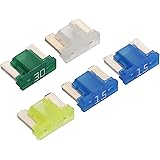 エーモン 低背ヒューズセット 15/20/25/30A (約11×9×4mm) 計5個入 3688