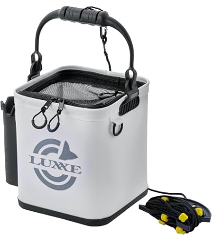 Amazon | EZLure 角バッカンEVAメッシュフタ付き22*22*22CM ホワイト