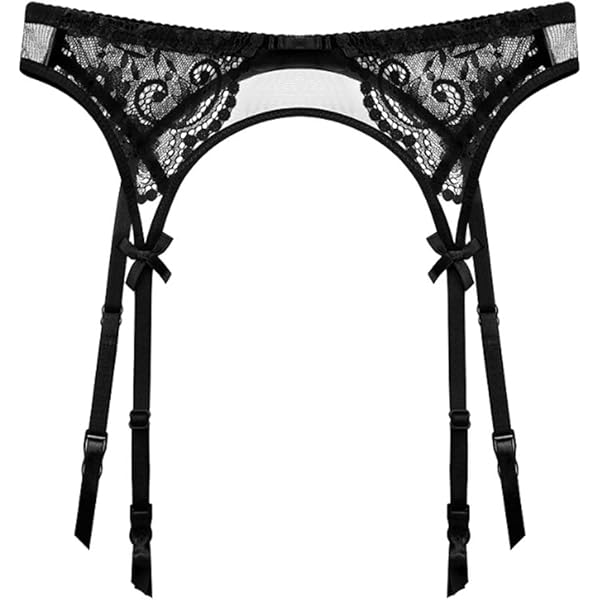 Amazon | [ワコール] サルート Salute ガーターストッキング(BK