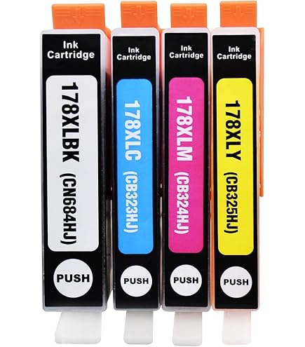 Amazon.co.jp: ICチップ付 HP用178 XL 互換インクカートリッジ