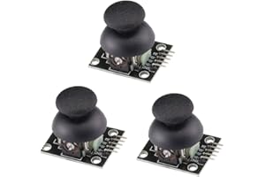 VKLSVAN 3個セット ゲームレバーセンサー ジョイスティック ブレークアウト シールドモジュール ジョイスティック ゲーム コントローラ モジュール PS2 Arduinoに対応