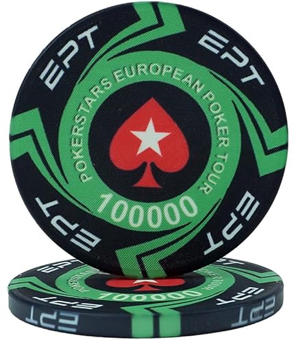 Amazon | EPTポーカーチップ高額チップ（プレート）5枚セット