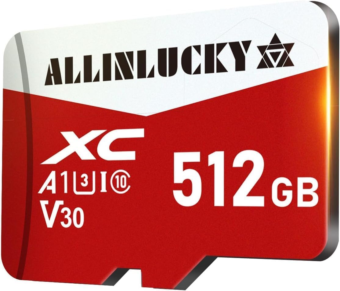 TFカード 512GB メモリーカード マイクロメモリーカード 高速データ転送 動画保存 スマートフォン用