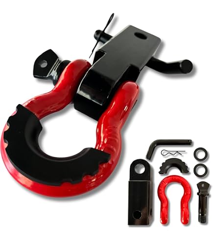 Amazon.co.jp: CURT 45832 Dリングシャックルマウントトレーラーヒッチ