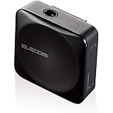 エレコム Bluetoothオーディオレシーバー お手持ちのイヤホンを簡単無線化 スクエアタイプ ブラック LBT-PAR01AVBK
