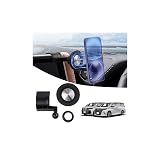 LIMSTYLE トヨタ アルファード 40系 マグネット スマホホルダー 新型 ヴェルファイア 40 携帯ホルダー スマホ置き R5.6～現行 運転席側に専用 便利グッズ 内装パーツ アクセサリー メタルリング付 多機種対応 取説付 装着簡単 車種専用
