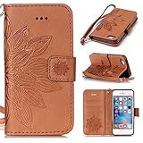 iPhoneSE iPhone5 5s ケース UNEXTATI 落下防止 耐衝撃 液晶保護 手帳型 保護カバー カード収納ホルダー付き スタンド機能 高品質 手触り良い iPhone SE iPho