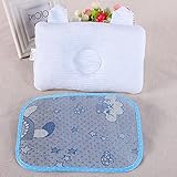 Pumpumly　ベビー枕 赤ちゃん枕 新生児 絶壁頭矯正 頭の形を守る　洗える 男女兼用　枕カバー付き