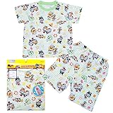 アンパンマン 天竺 マリン総柄 半袖パジャマ ANPANMAN 男の子 女の子 j-sa2658 95cm グリーン