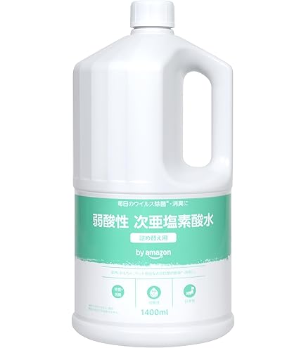 Amazon.co.jp: ミエロ myelo 原液 1L 微酸性 次亜塩素酸水 ウイルス 菌