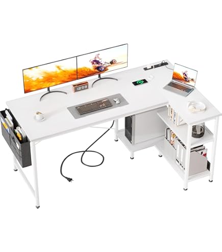 L字デスク ゲーミングデスク 机 PCデスク 幅110cm 学習机 Amazon | L字デスク ゲーミングデスク 机 PCデスク 幅110cm パソコン