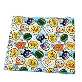 ベビーキッズ 男の子 女の子 男児 女児 アンパンマン 総柄 腹巻 はらまき ボーイズ ガールズ j-kuz01 ブルー