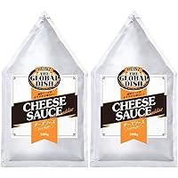 ニップン - 日本製粉「トッピングソースチェダーチーズ味」  チーズソース 300g ×20袋 Amazon.co.jp: ニップン 2種トッピングソース チェダーチーズ味