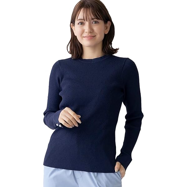 Amazon | [ソーノ] カーディガン シアーハイブリッド サークル