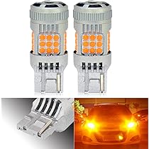 Amazon.co.jp: BLUESEATEC T20 LED ウインカー 爆光 アンバー オレンジ 