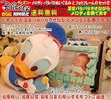 Disneyディズニー（メロディパタパタ）ドナルドぬいぐるみとデコミラー フォトフレーム（グリーン）のセット、出産祝い、出産記念ギフト、誕生日プレゼント、誕生日ギフト、送料無料(沖縄と離島を除く)
