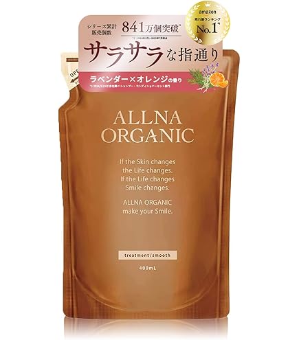 Amazon | オルナ オーガニック シャンプー 400ml スムース 詰め替え用