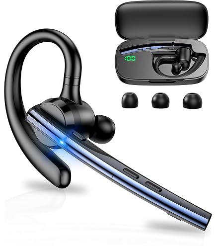 Amazon.co.jp: New Bee ヘッドセット Bluetooth 片耳 Bluetoothヘッド