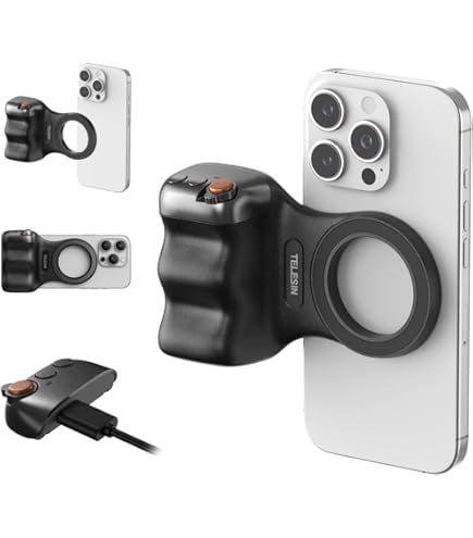 Amazon.co.jp: iPhone Magsafe 携帯電話用磁気カメラグリップ ビデオ