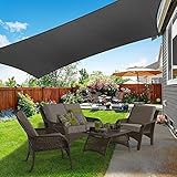 日除けシェード サンシェード クールシェード UVカット 3×4m長方形 撥水加工 紫外線95%カット 遮熱 耐久性 洗濯可能 ベランダ/廊