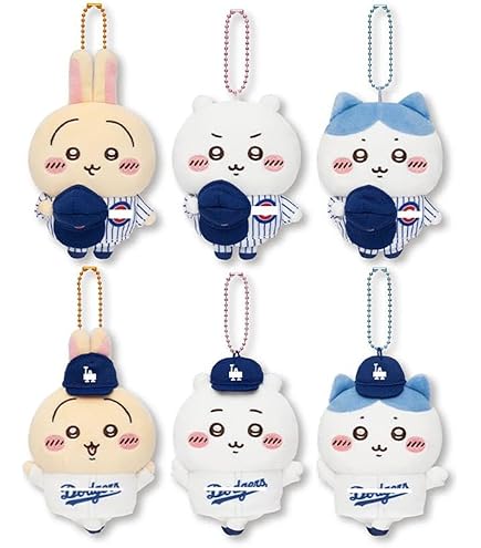 ちいかわ×読売ジャイアンツ 野球　ぷちミニマスコット　キーホルダー　ちいかわ 41qDWuT3xtL.jpg